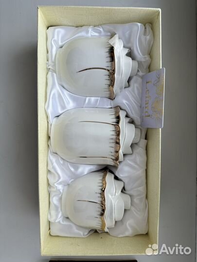 Lefard банки для сыпучих продуктов новые фарфор