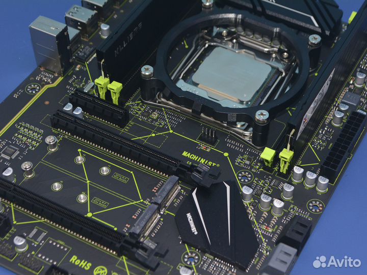 Материнка проц 10 ядер память 16 Гб