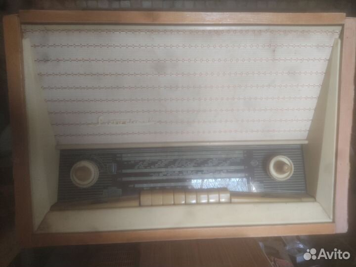 Радиола СССР ламповая