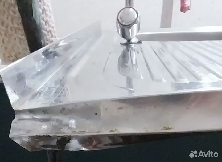 Продам раковину б/у из нержавейки для кухни