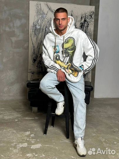 Стильное худи оверсайз (48-54) для повседневных образов