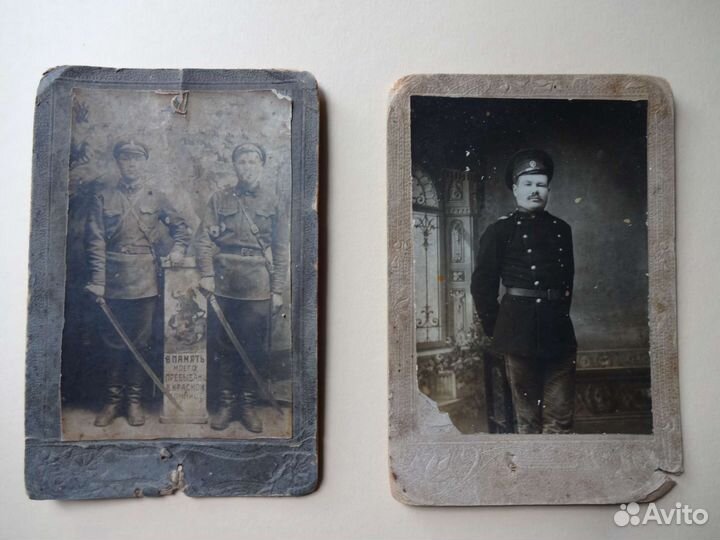 Антикварные фотографии, военная тема