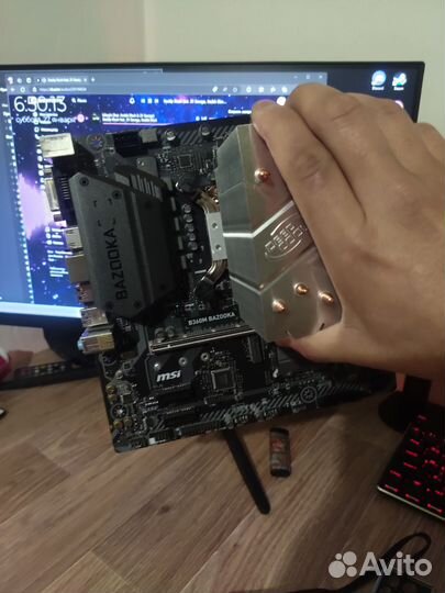 Материнская плата с процессором i5 9600k