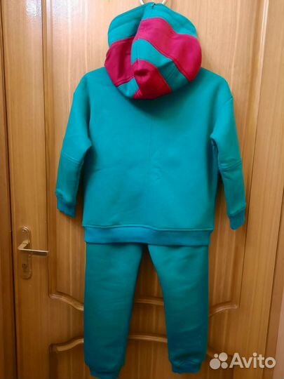 Костюм из футера с начесом детский