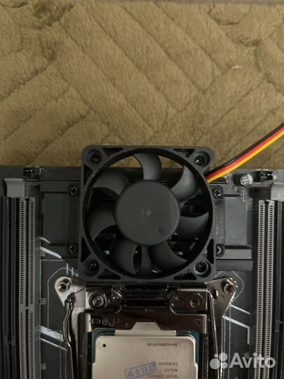 Адаптер для охлаждения vrm huananzhi x99-TF 50х50