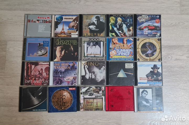 CD диски музыка