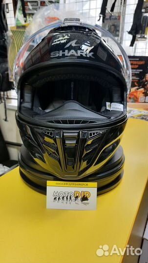 Шлем Shark spartan RS carbon skin visor IN THE BOX