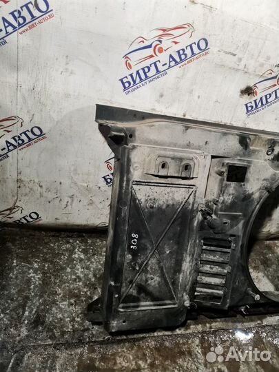 Диффузор радиатора Peugeot 308 I рестайлинг (2011—