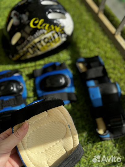 Шлем детский, наколенники,налокотники