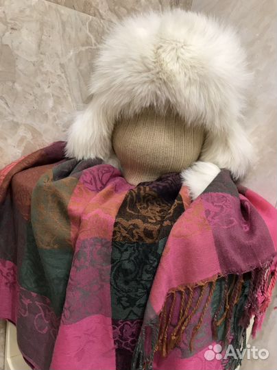 Шапка шарф и варежки