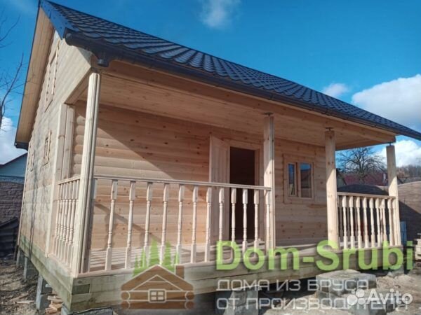 Чухлома. Хорошая надёжная Баня из бруса Б-35 (6х6)