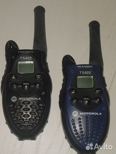 Рации motorola T5422 без батареек