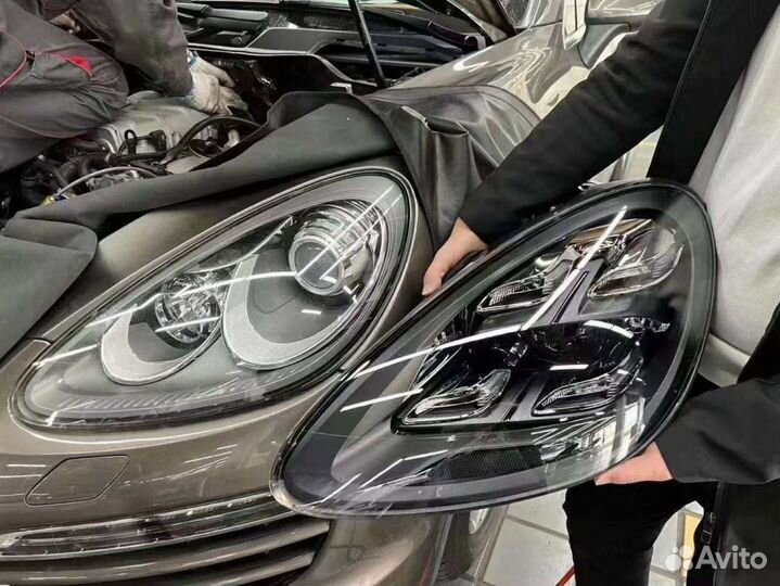 Porsche Cayenne 958, 2010-2014 г Фары светодиодные