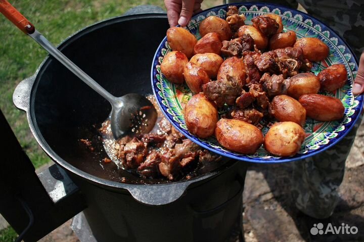 Казан чугунный