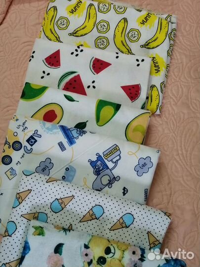 Пелёнки фланелевые размер 100 на 120