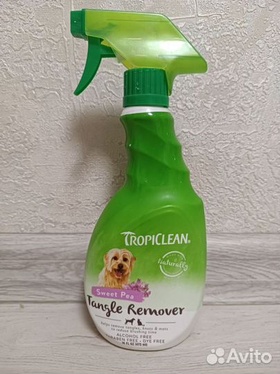 Tropiclean Tangle Remover средство от колтунов