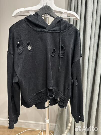 Худи Brusnika в стиле гранж