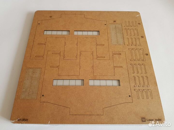 Двухстойловое депо 1:87. Кит набор для сборки