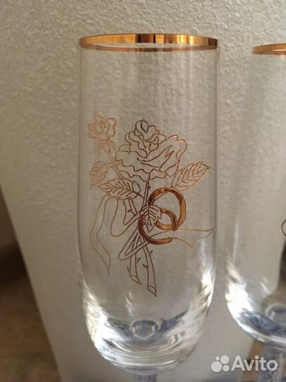 Фужеры свадебные