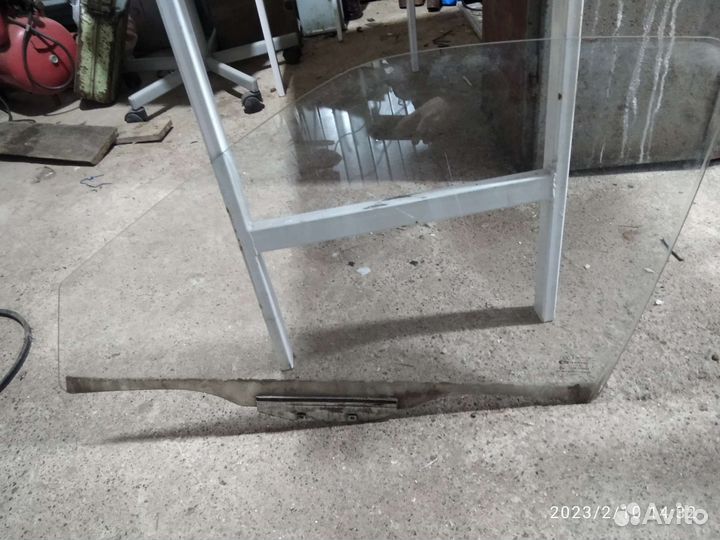 Стекло левое переднее nexia