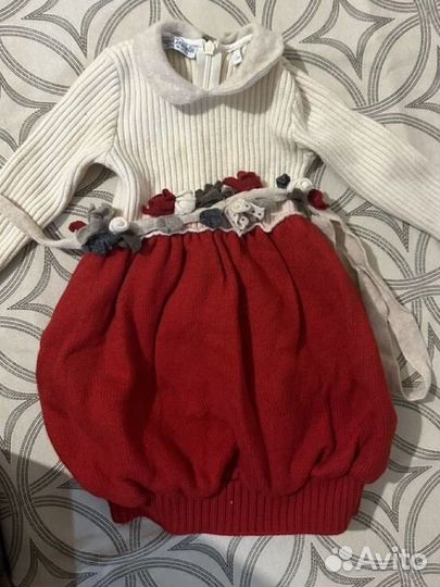 Платье теплое