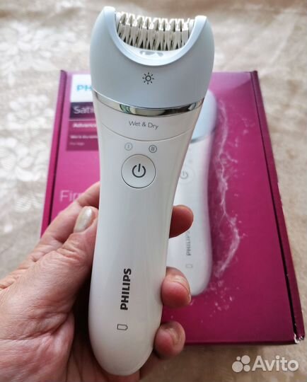 Эпилятор Philips BRE605 Satinelle Advanced