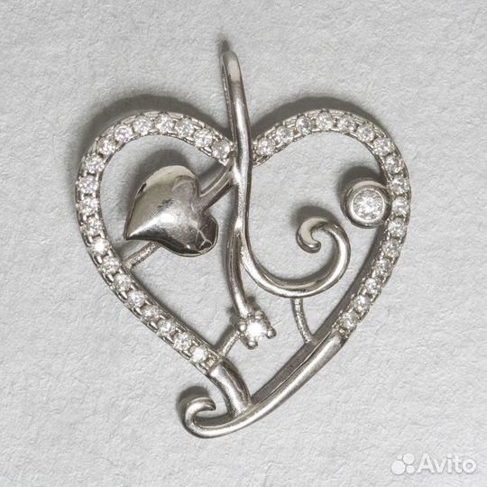 Кулоны серебро, 925 проба в ассортименте