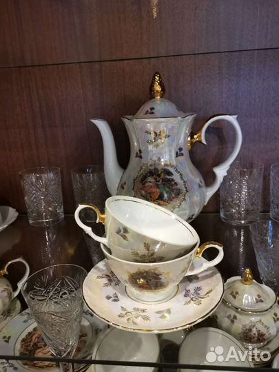 Чайно-кофейный сервиз Мадонна гдр Kahla