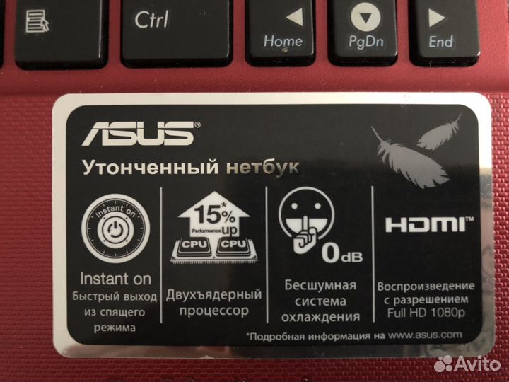 Нетбук asus eee pc х101сн