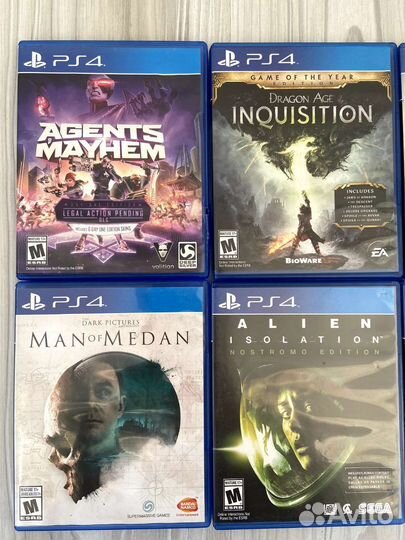 Sony PS4 игры, диски