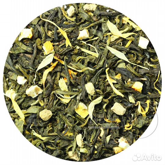 Чай зеленый с имбирем и медом 50гр