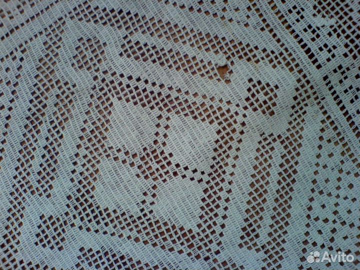 Покрывало накидка на тумбочку подушку тюль СССР