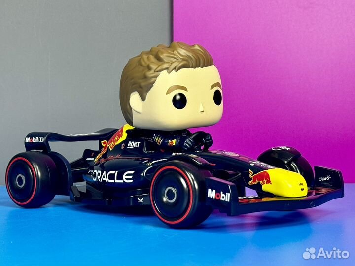 Funko Pop Rides 307 Max Verstappen (F1 Red Bull)