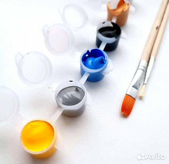 Многослойная 3Д раскраска из фанеры 