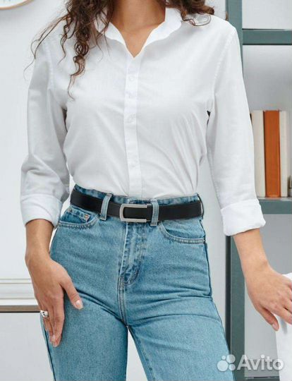 Женский ремень из натуральной кожи