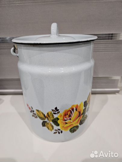 Бидон эмалированный