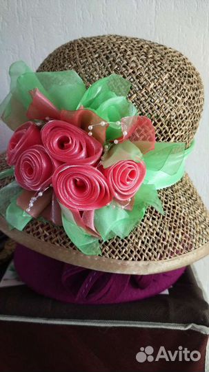 Шляпа женская летняя