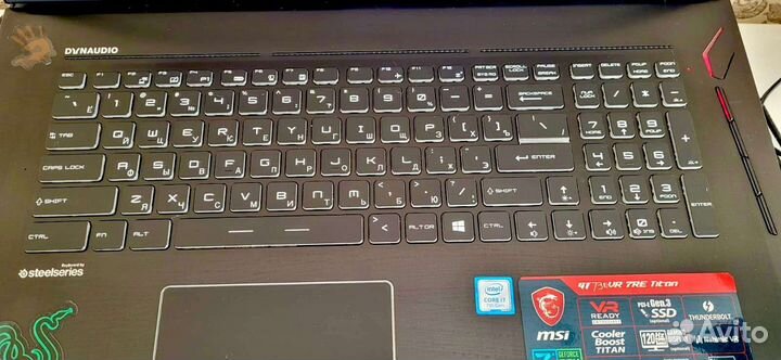 Ноутбук MSI gt73evr Titan