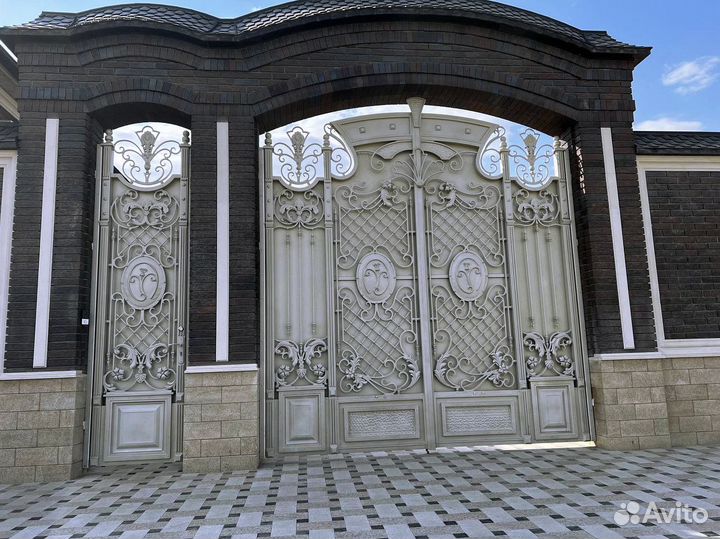 Кованые ворота