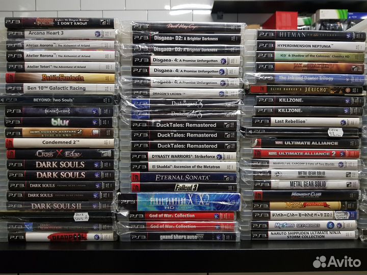 Редкие и коллекционные игры PS4/3/2/1/XB360/One