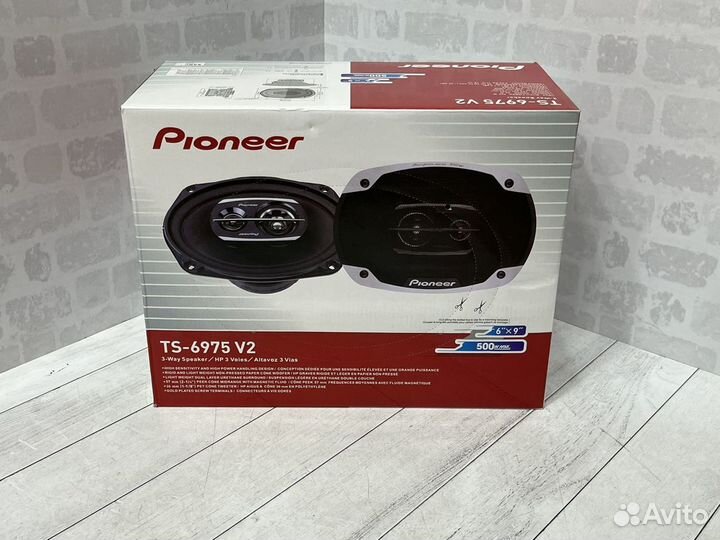 Динамики оваль 6х9 pioneer V3 красавчики арт311