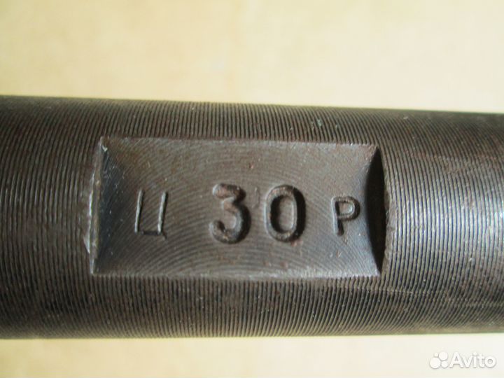 Штанга разборная 40 кг, с обрезинен. дисками, СССР