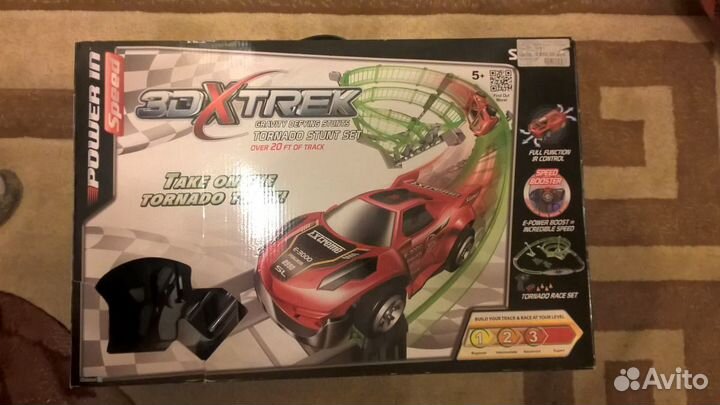 3D x-trek с радио управляемой машинкой