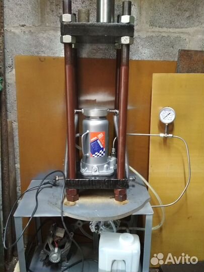 Пресс для технопланктона