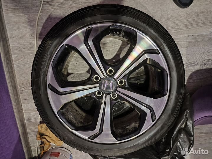 Оригинальные диски honda jade r 18 + резина