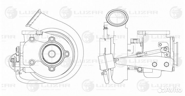 Турбокомпрессор Luzar
