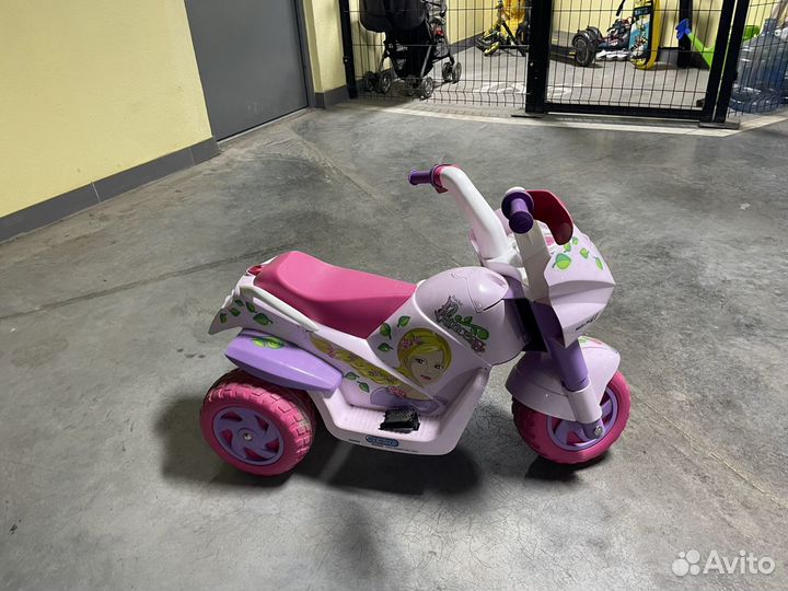 Мотоцикл peg perego Raider Princess электромобиль