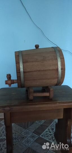 Бочка дубовая