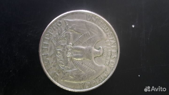 Liberty Quarter Dollar 1995г (перевёртыш)
