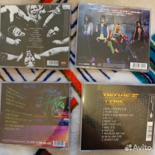Cd диски рок-группы Reckless Love